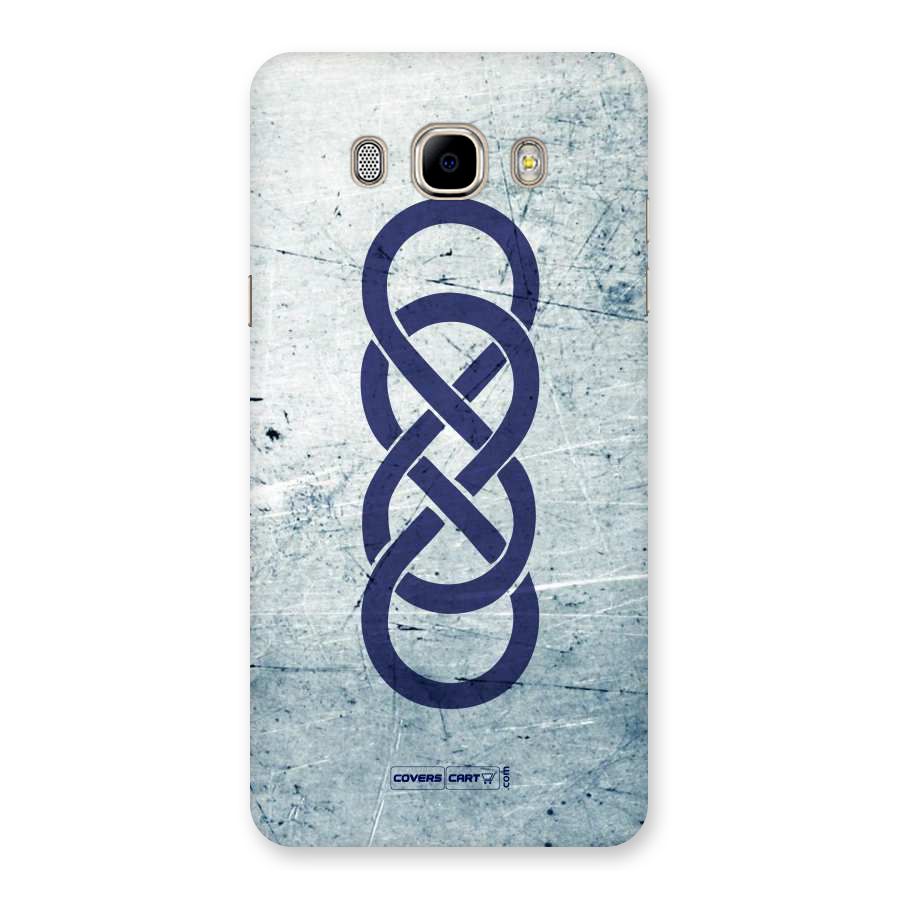 Double Infinity Rough Back Case for Samsung Galaxy J7 2016