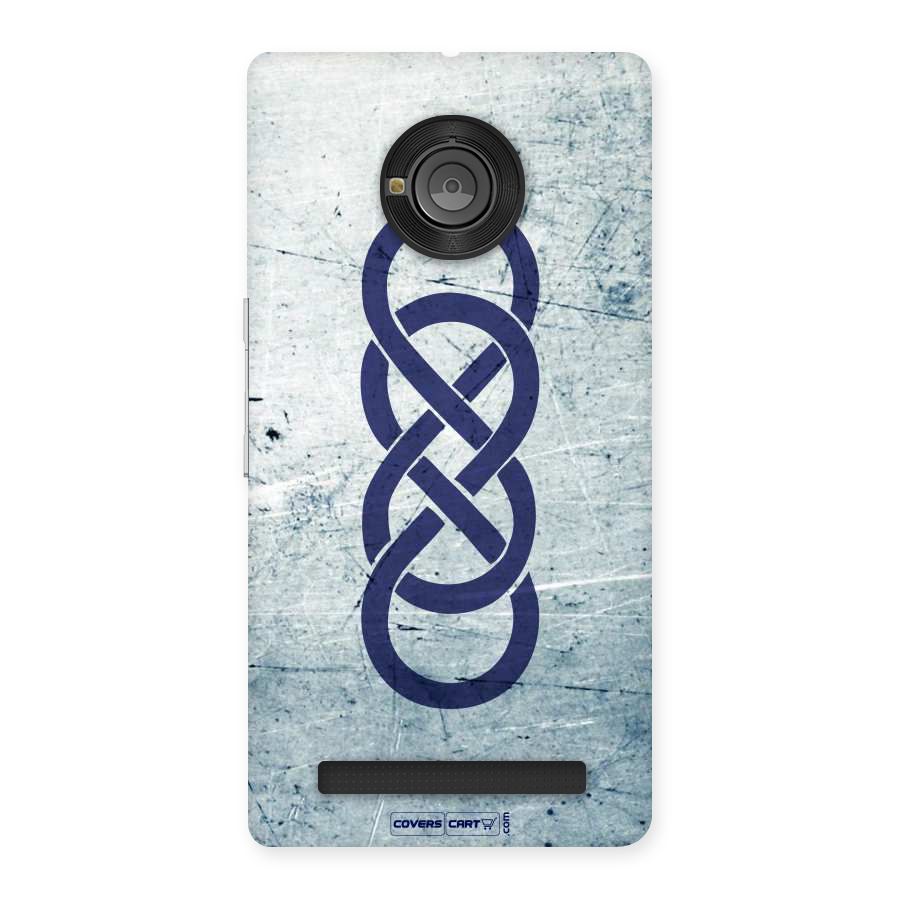 Double Infinity Rough Back Case for YU Yunique