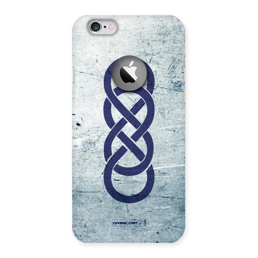 Double Infinity Rough Back Case for iPhone 6 Logo Cut