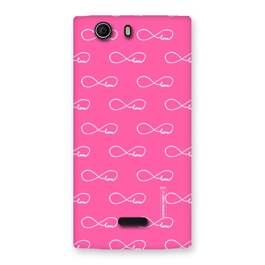 Infinity Love Back Case for Canvas Nitro 2 E311