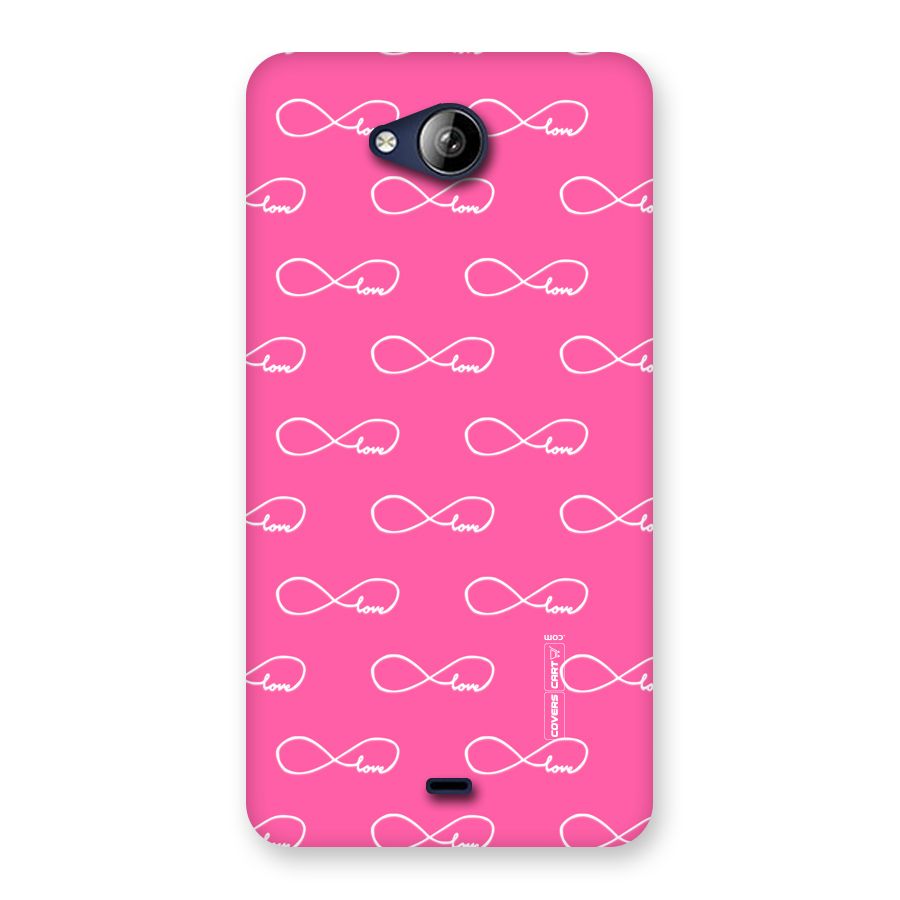 Infinity Love Back Case for Canvas Play Q355