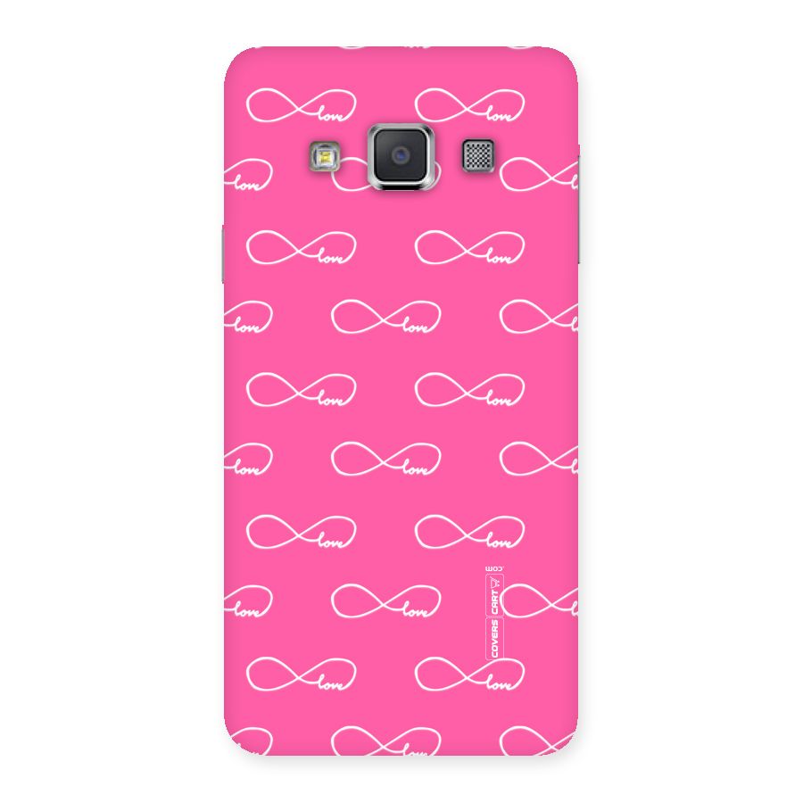 Infinity Love Back Case for Galaxy A3