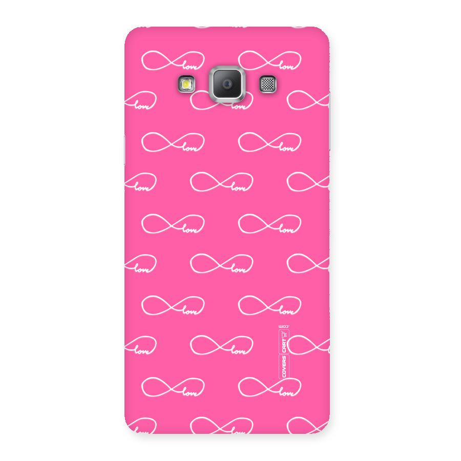 Infinity Love Back Case for Galaxy A7