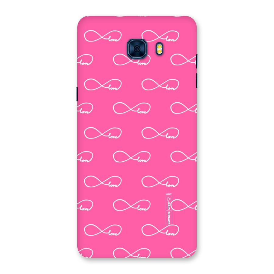 Infinity Love Back Case for Galaxy C7 Pro