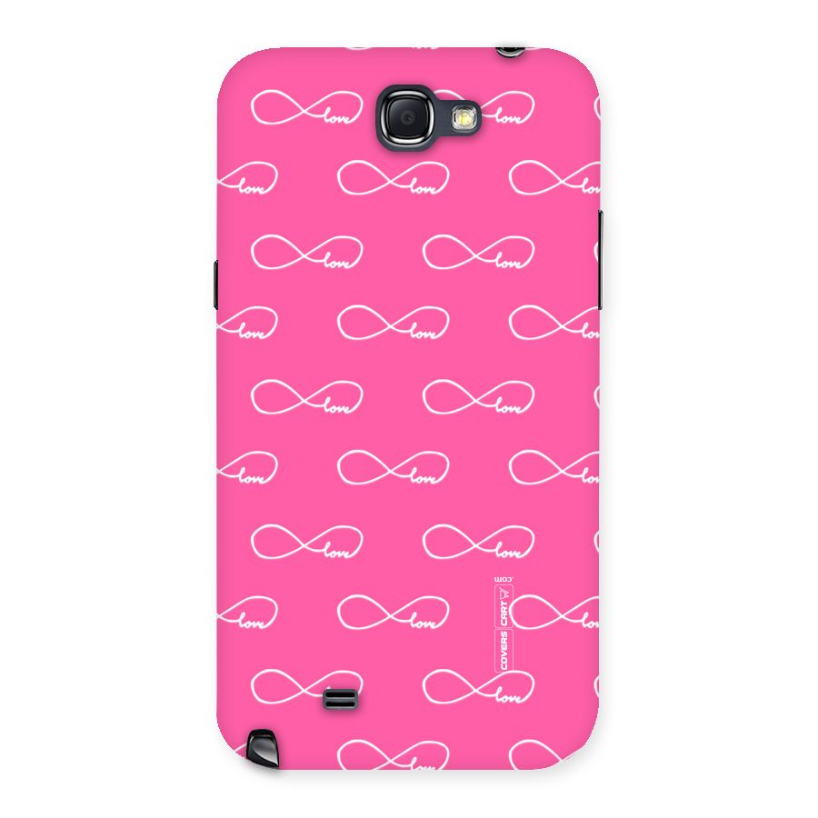 Infinity Love Back Case for Galaxy Note 2