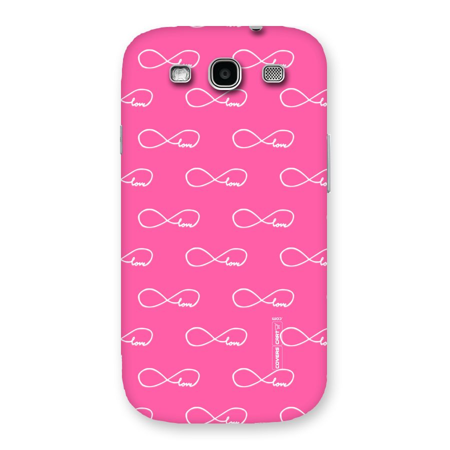 Infinity Love Back Case for Galaxy S3