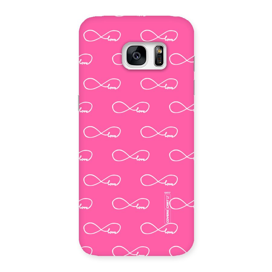 Infinity Love Back Case for Galaxy S7 Edge