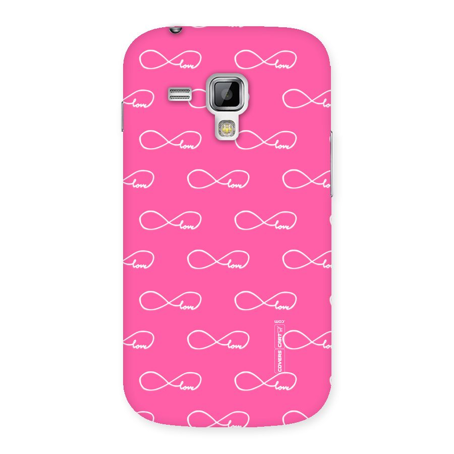 Infinity Love Back Case for Galaxy S Duos