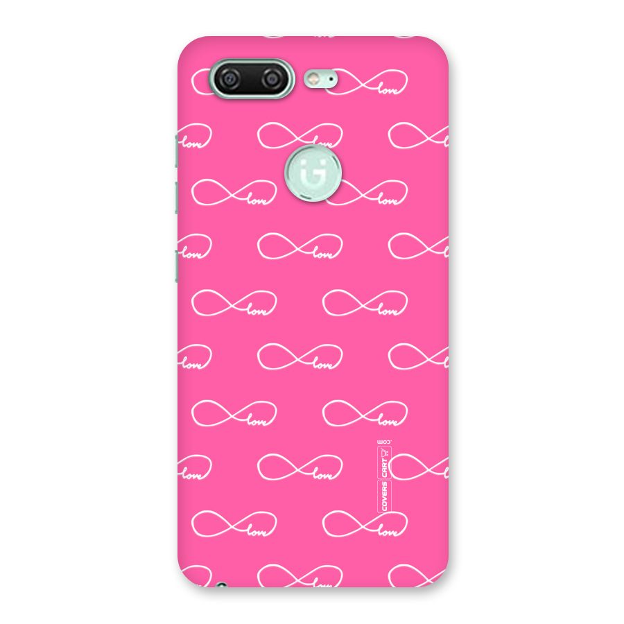 Infinity Love Back Case for Gionee S10