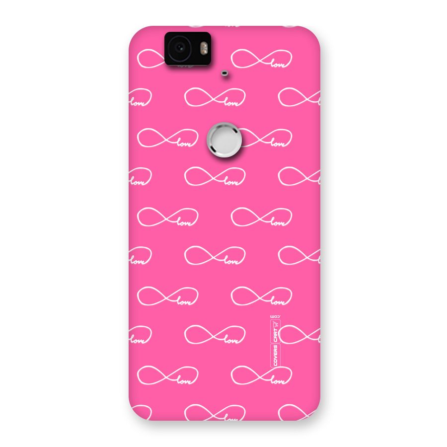 Infinity Love Back Case for Google Nexus-6P
