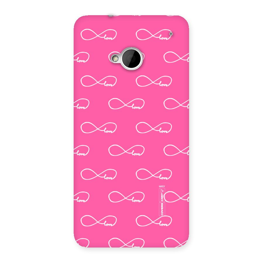 Infinity Love Back Case for HTC One M7