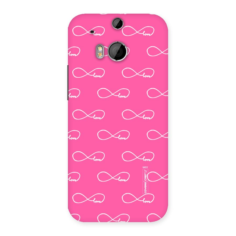Infinity Love Back Case for HTC One M8