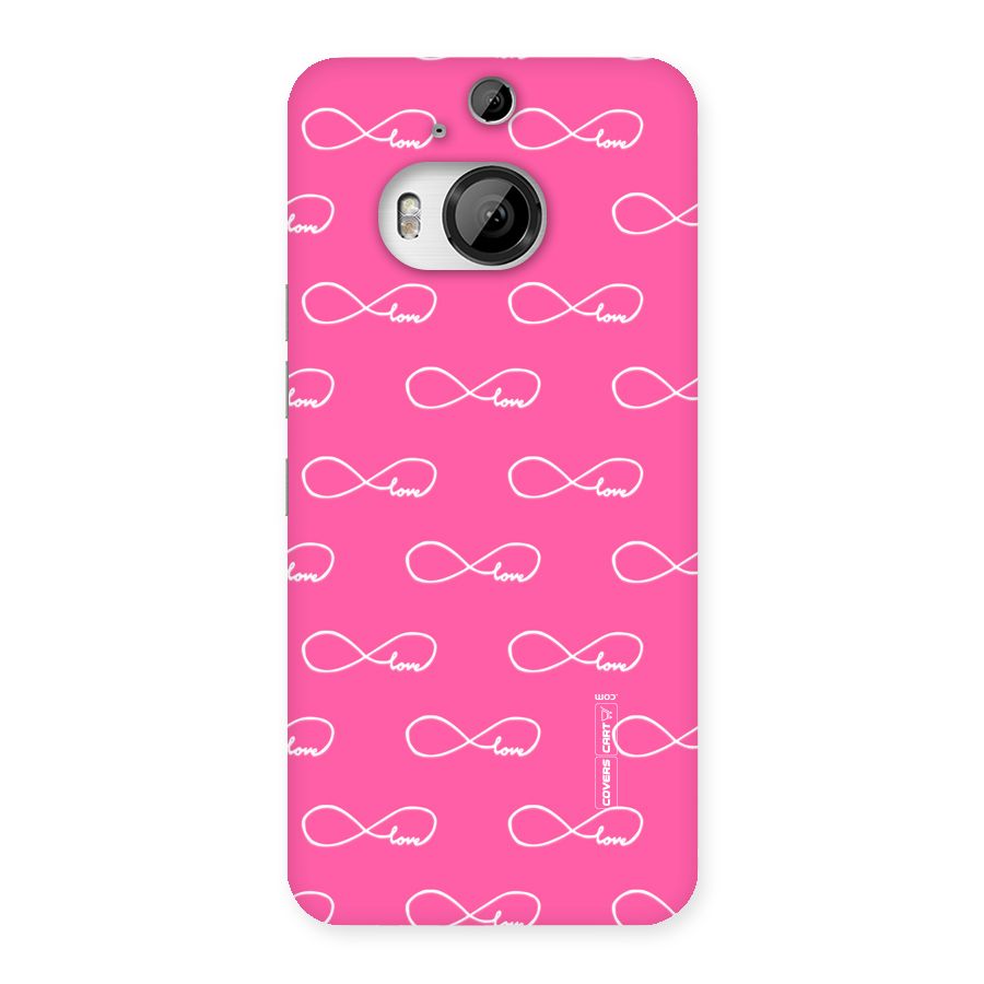 Infinity Love Back Case for HTC One M9 Plus