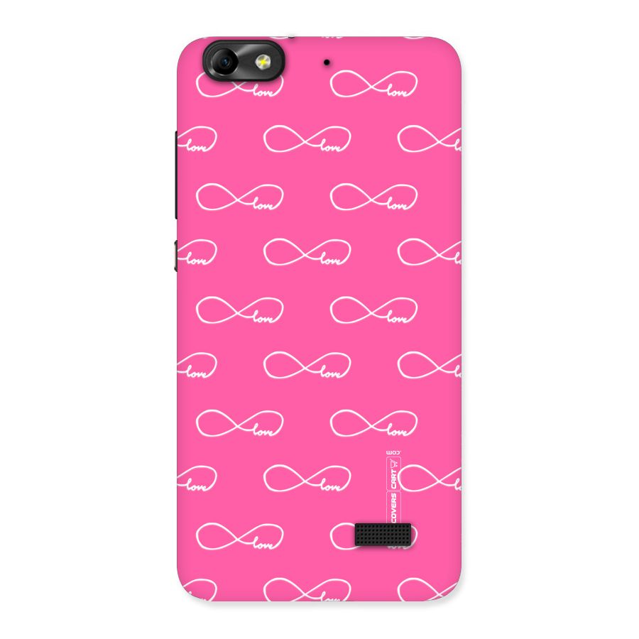 Infinity Love Back Case for Honor 4C