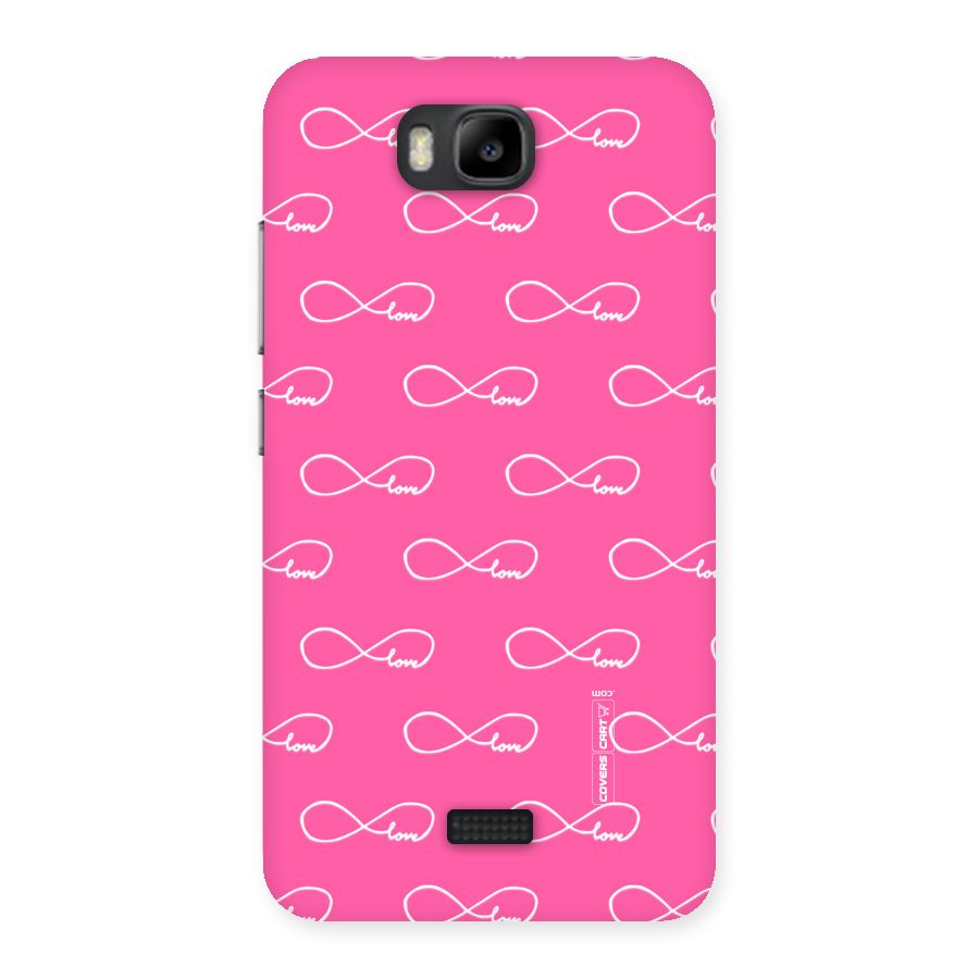 Infinity Love Back Case for Honor Bee