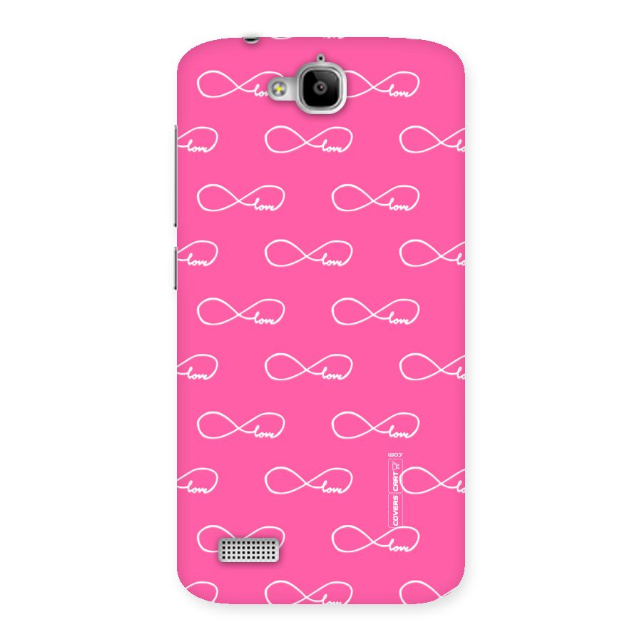 Infinity Love Back Case for Honor Holly