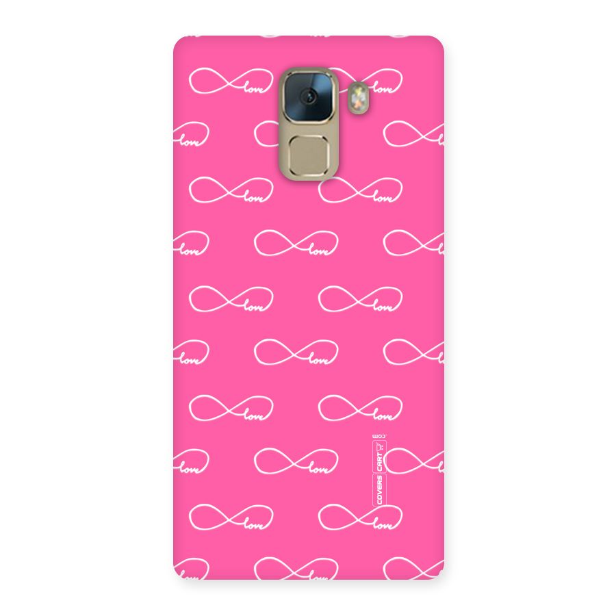 Infinity Love Back Case for Huawei Honor 7