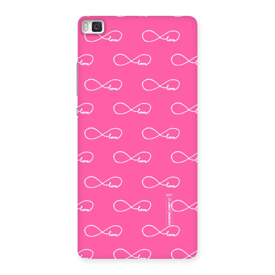 Infinity Love Back Case for Huawei P8