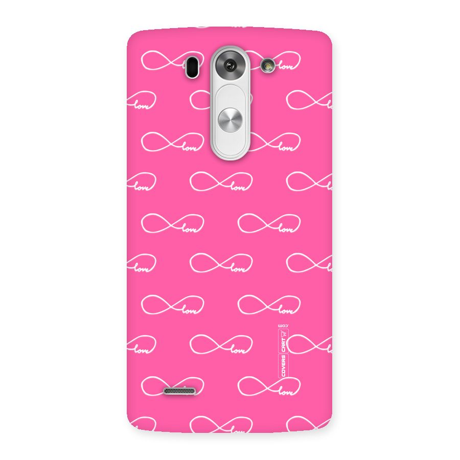 Infinity Love Back Case for LG G3 Mini