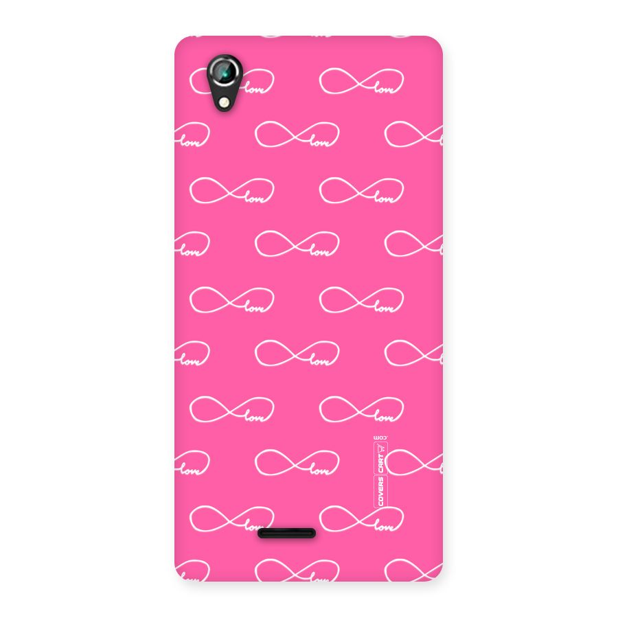 Infinity Love Back Case for Lava Iris 800