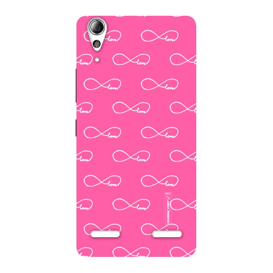 Infinity Love Back Case for Lenovo A6000 Plus