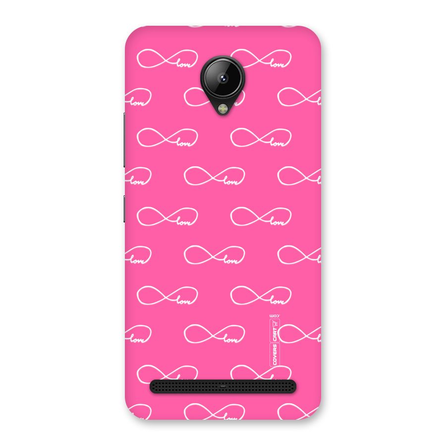 Infinity Love Back Case for Lenovo C2
