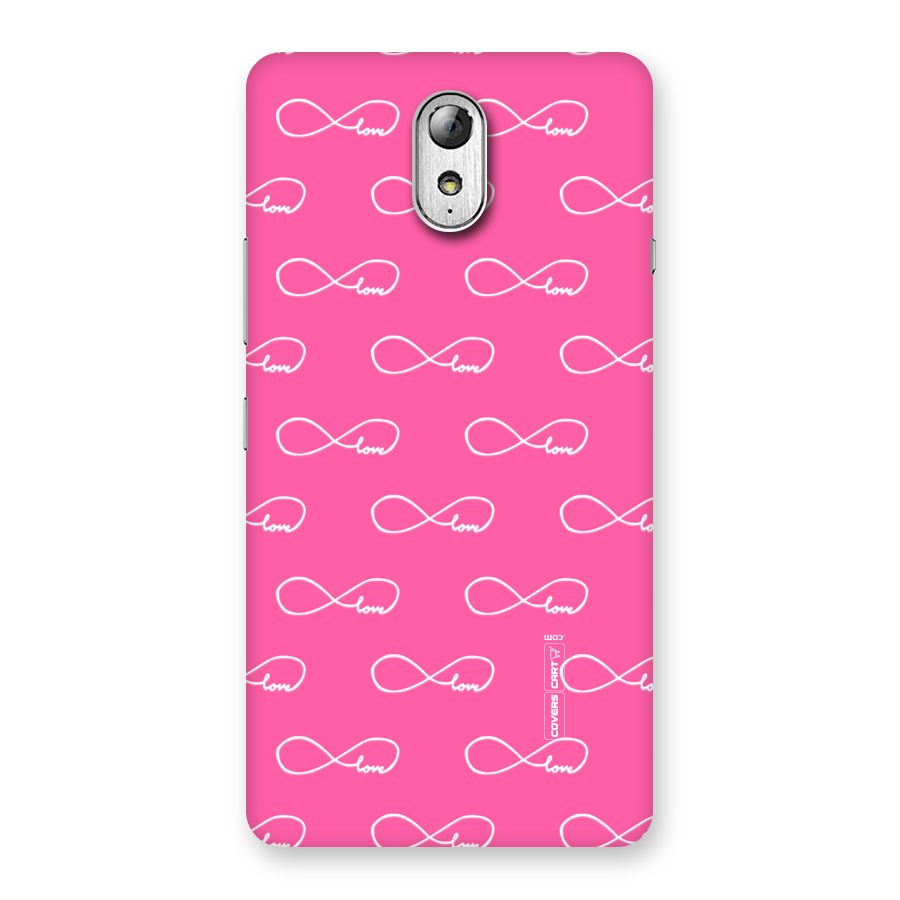 Infinity Love Back Case for Lenovo Vibe P1M