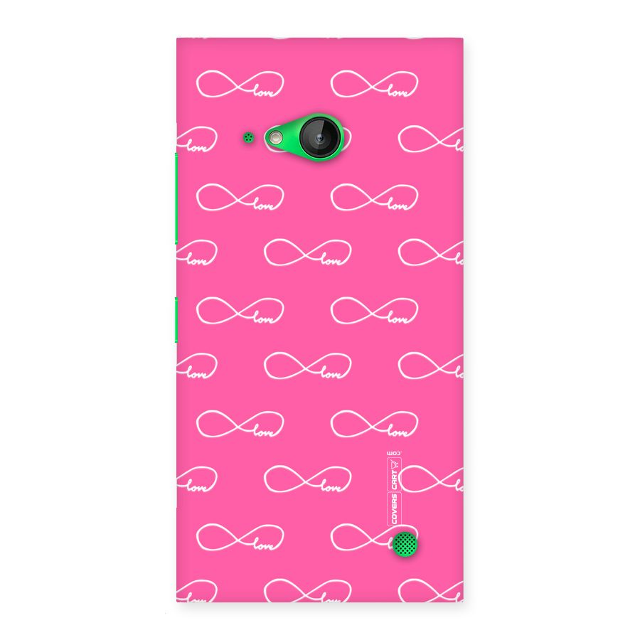 Infinity Love Back Case for Lumia 730