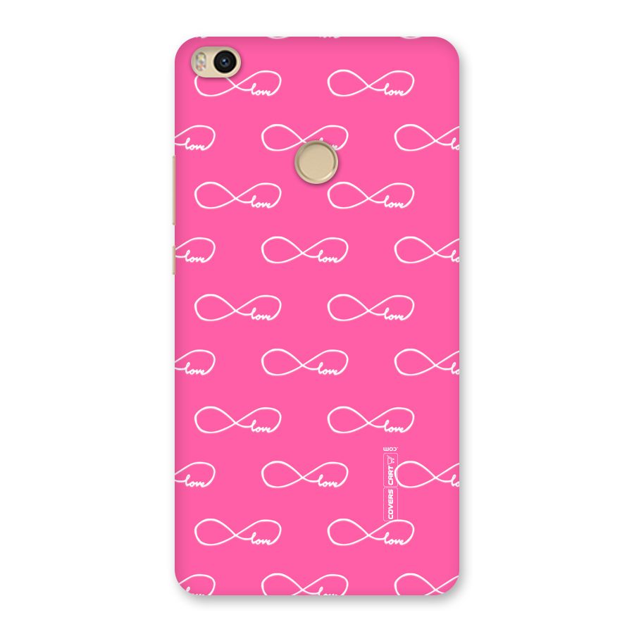 Infinity Love Back Case for Mi Max 2