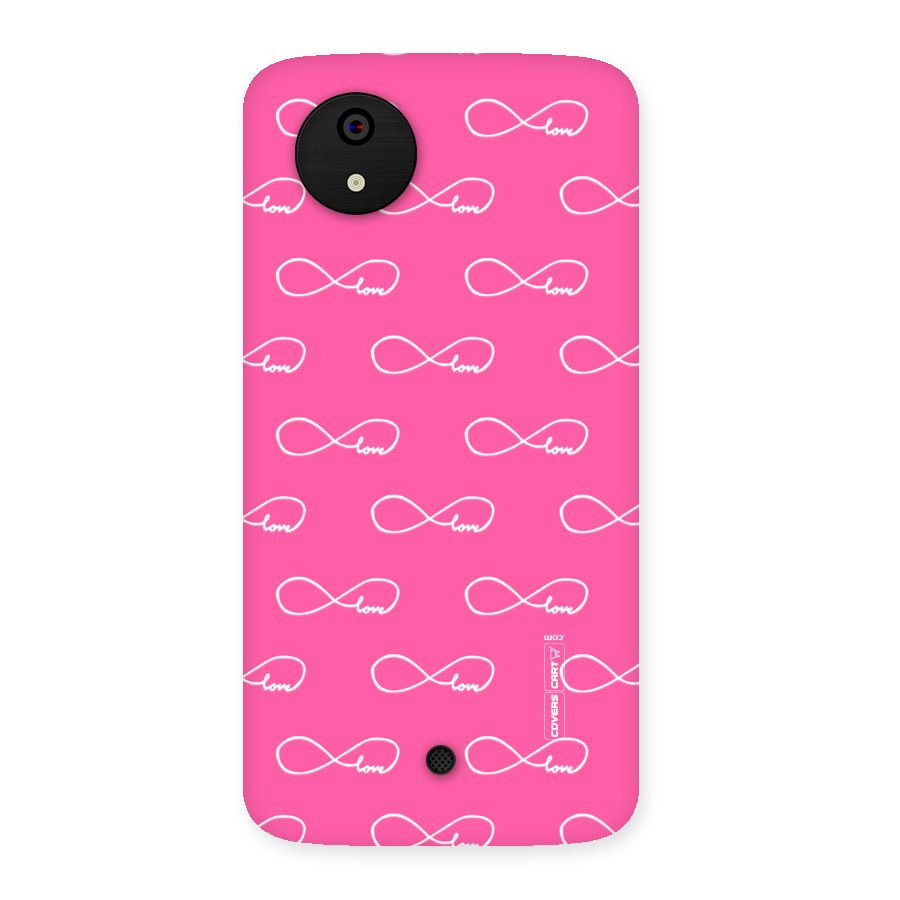 Infinity Love Back Case for Micromax Canvas A1