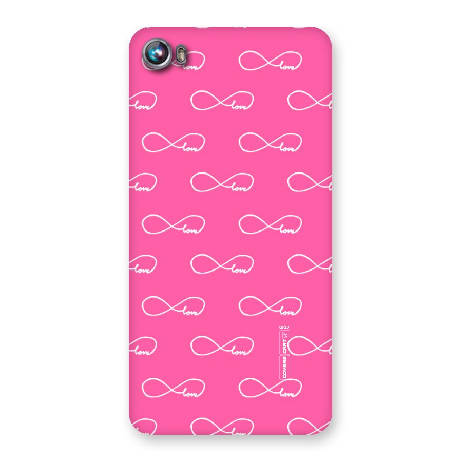 Infinity Love Back Case for Micromax Canvas Fire 4 A107