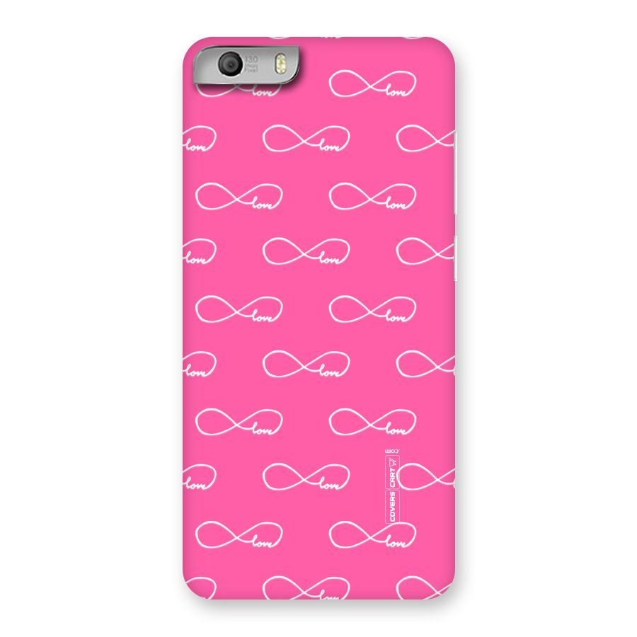 Infinity Love Back Case for Micromax Canvas Knight 2