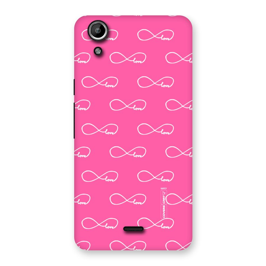 Infinity Love Back Case for Micromax Canvas Selfie Lens Q345