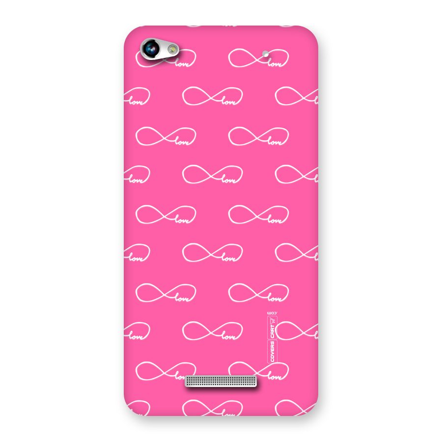 Infinity Love Back Case for Micromax Hue 2