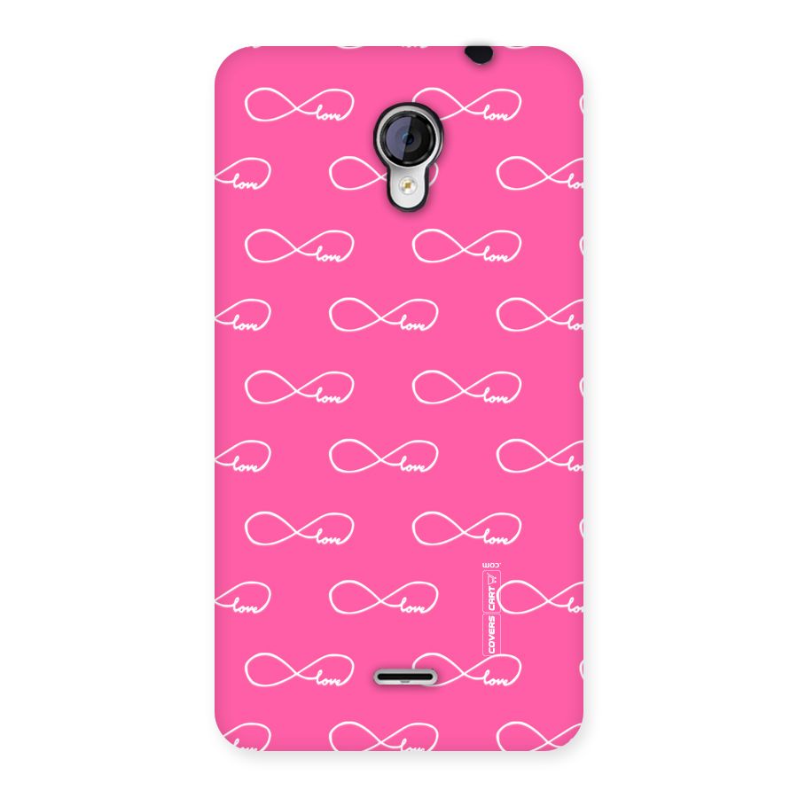 Infinity Love Back Case for Micromax Unite 2 A106