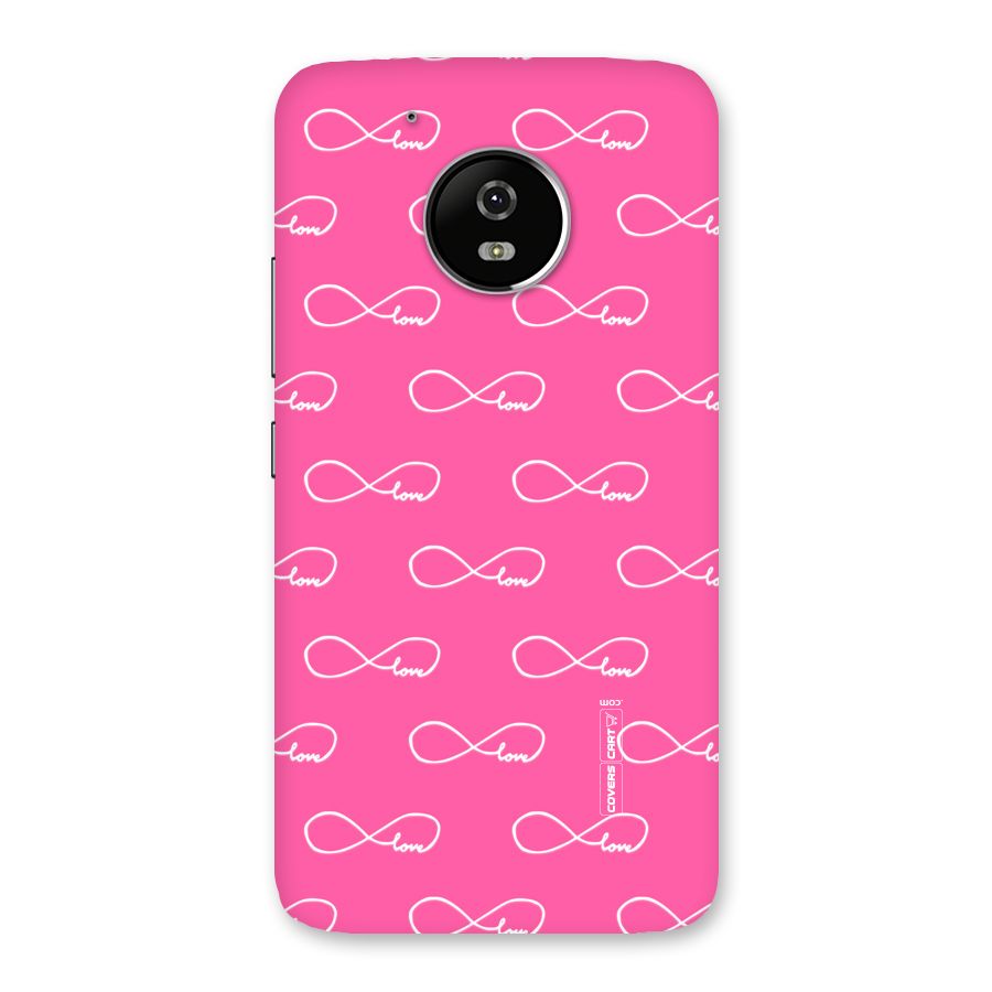 Infinity Love Back Case for Moto G5