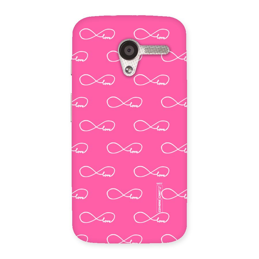 Infinity Love Back Case for Moto X
