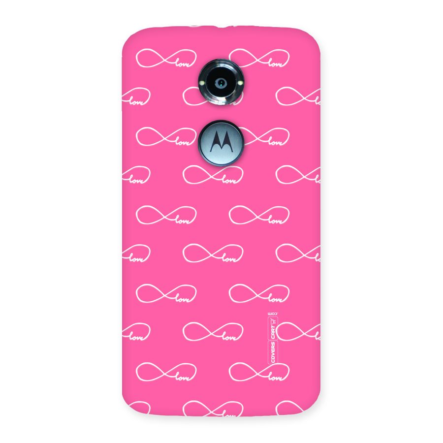 Infinity Love Back Case for Moto X 2nd Gen