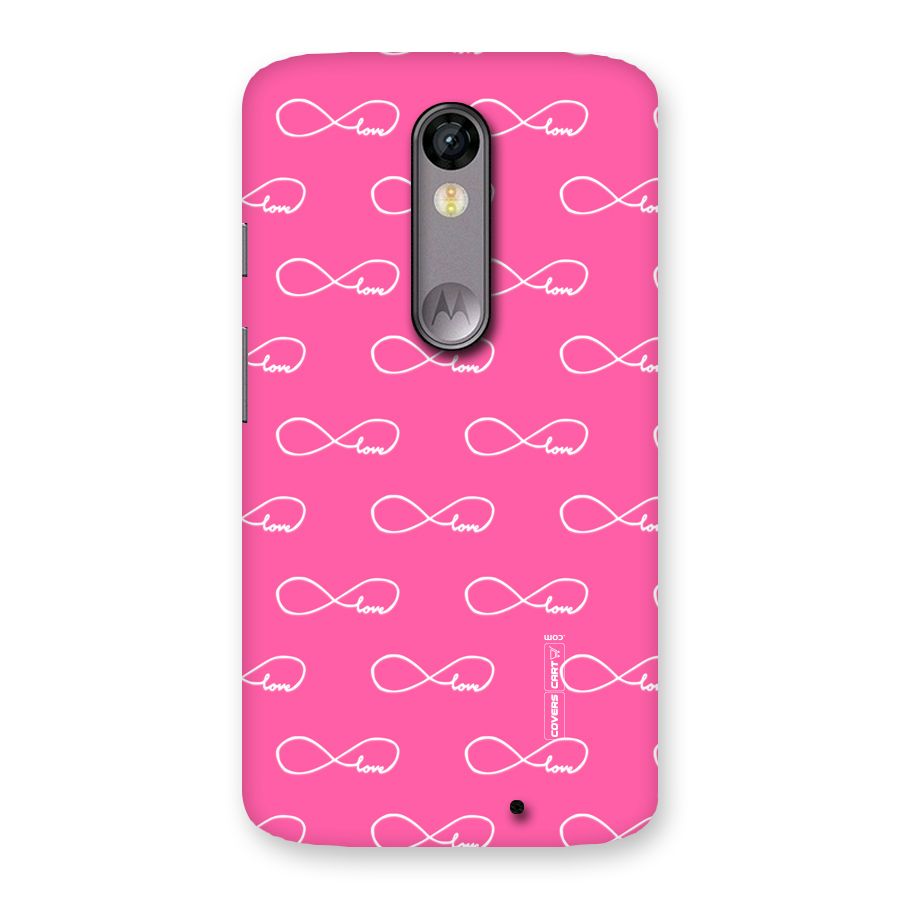 Infinity Love Back Case for Moto X Force
