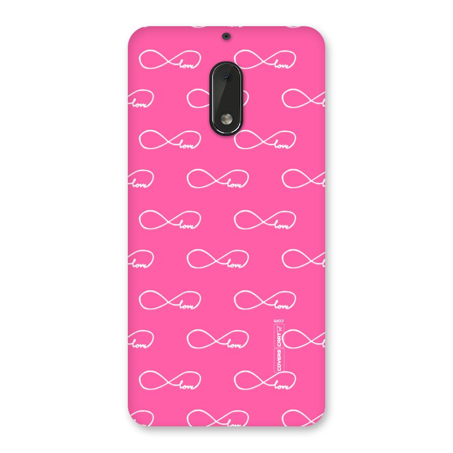 Infinity Love Back Case for Nokia 6