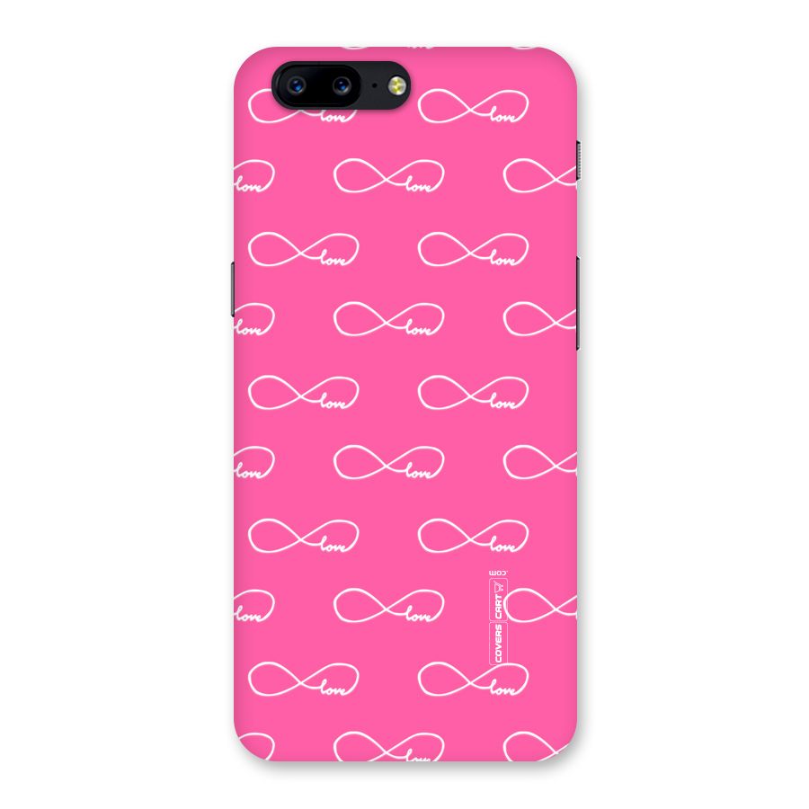 Infinity Love Back Case for OnePlus 5