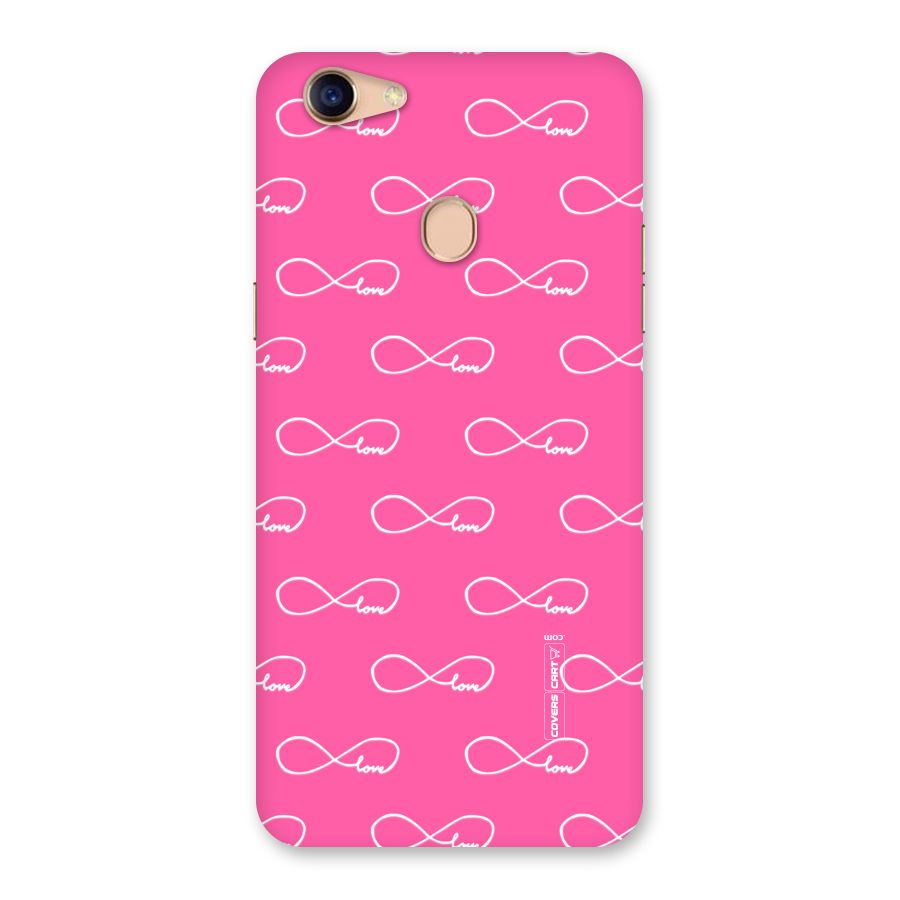Infinity Love Back Case for Oppo F5