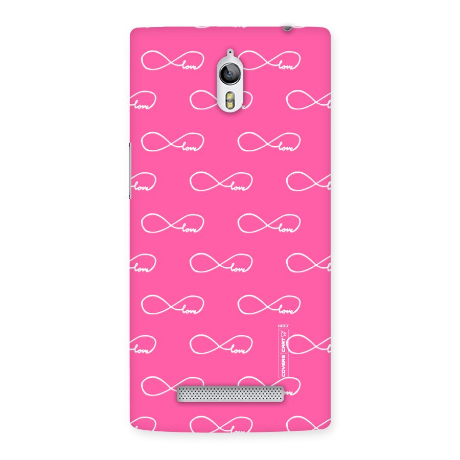 Infinity Love Back Case for Oppo Find 7