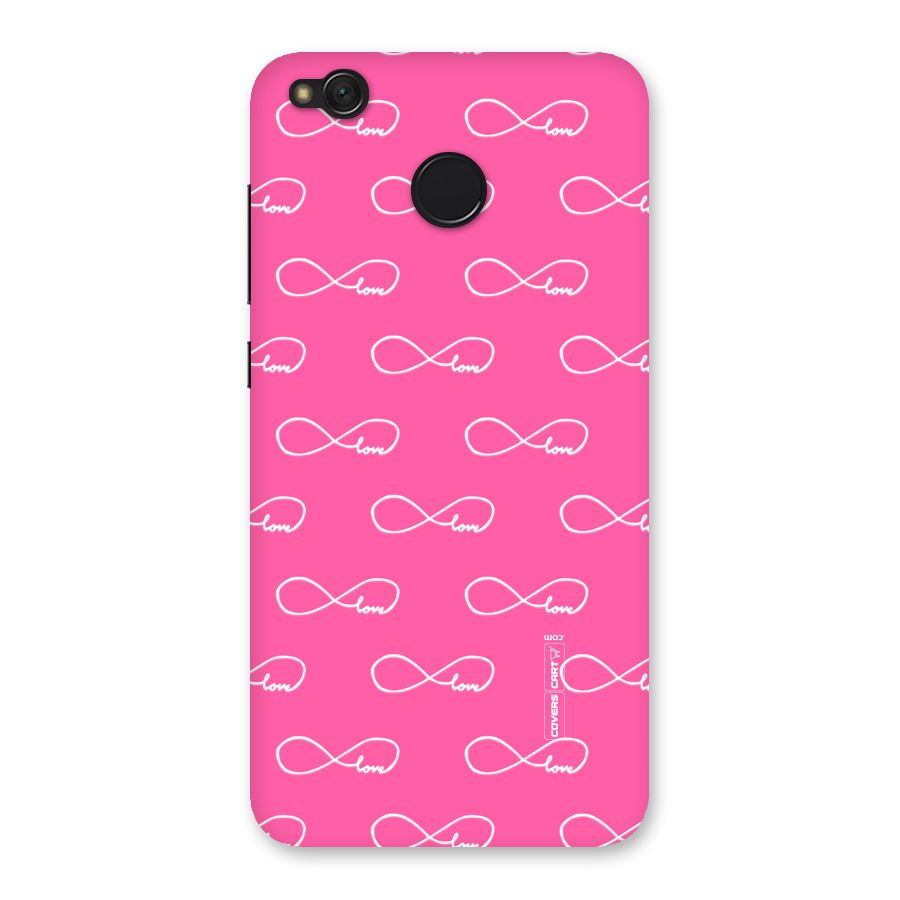 Infinity Love Back Case for Redmi 4