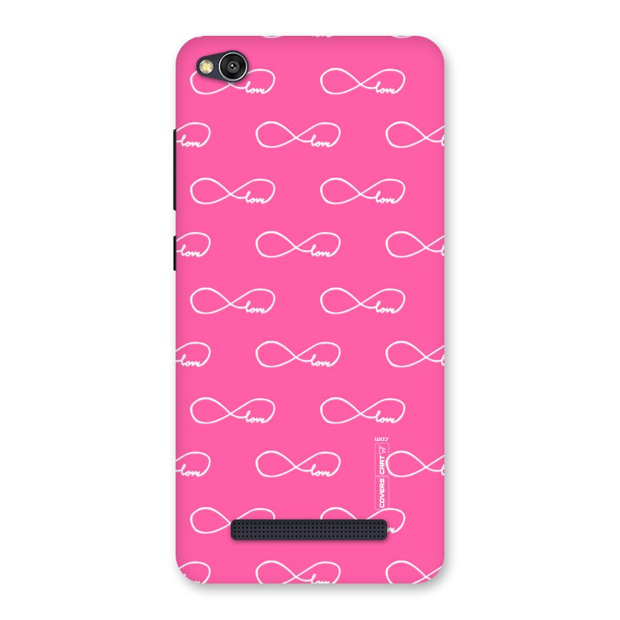 Infinity Love Back Case for Redmi 4A