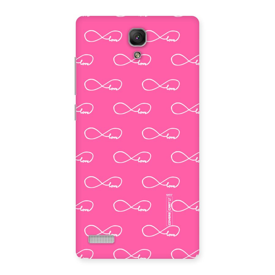 Infinity Love Back Case for Redmi Note Prime