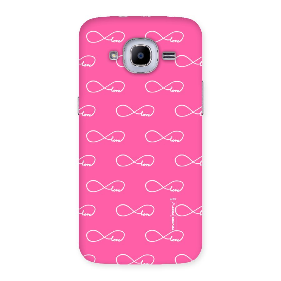 Infinity Love Back Case for Samsung Galaxy J2 2016