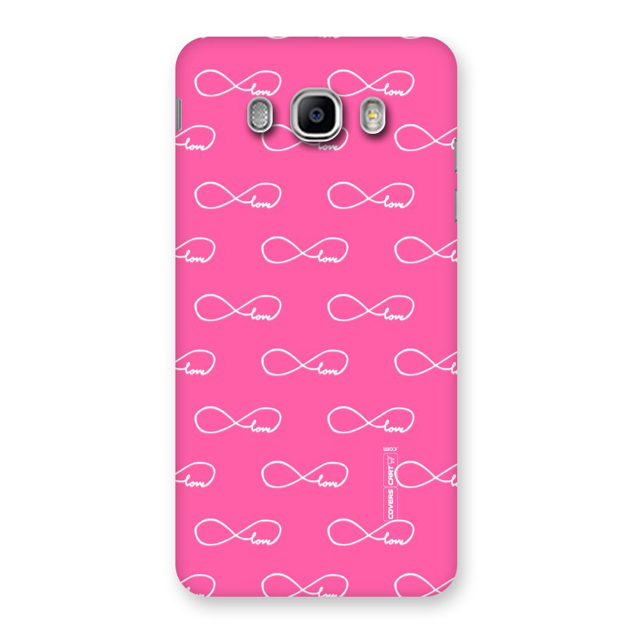 Infinity Love Back Case for Samsung Galaxy J5 2016