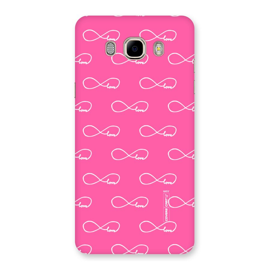 Infinity Love Back Case for Samsung Galaxy J7 2016