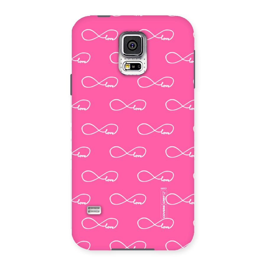 Infinity Love Back Case for Samsung Galaxy S5